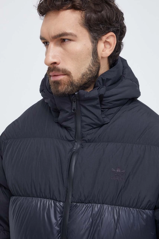 čierna Páperová bunda adidas Originals Down Regen Hooded Puffer