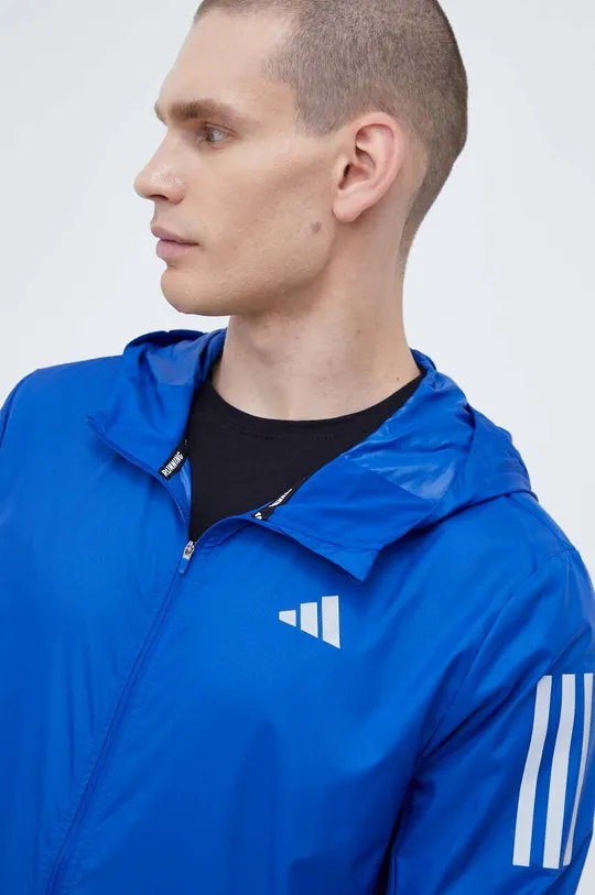 blu adidas Performance giacca antivento Own the Run Uomo