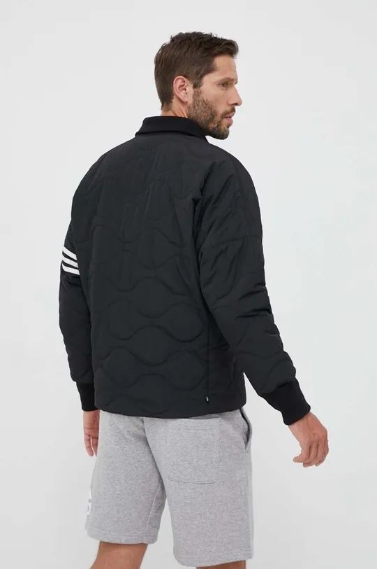 adidas Originals jacket  Insole: 100% Recycled polyester Filling: 100% Recycled polyester Basic material: 100% Recycled polyester Rib-knit waistband: 63% Cotton, 35% Recycled polyester, 2% Spandex