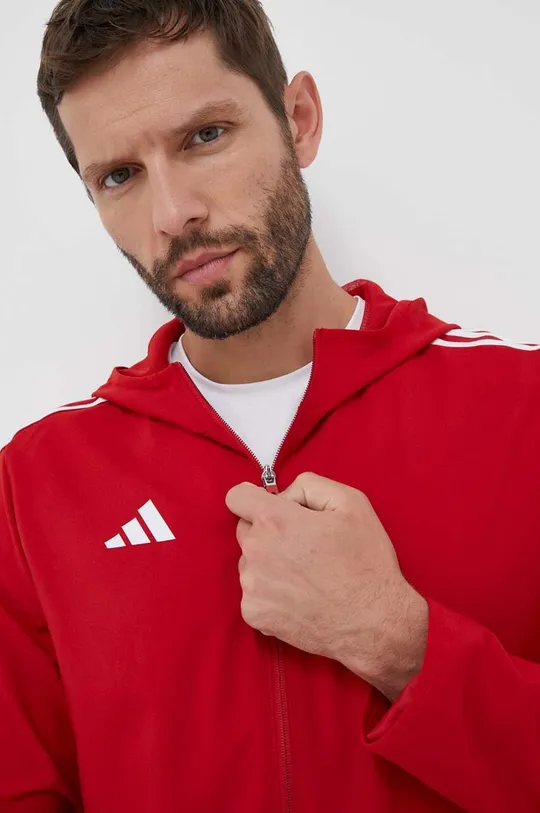 červená Tréningová bunda adidas Performance Tiro 23