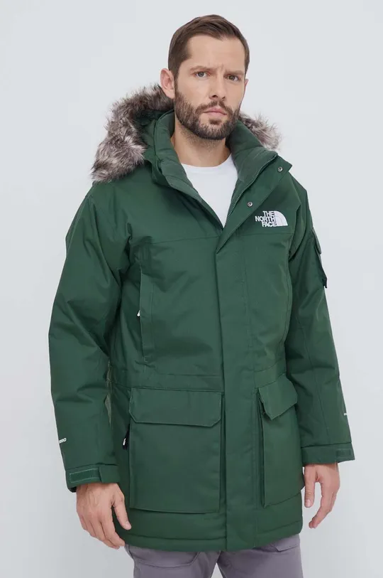 зелёный Пуховая куртка The North Face Мужской