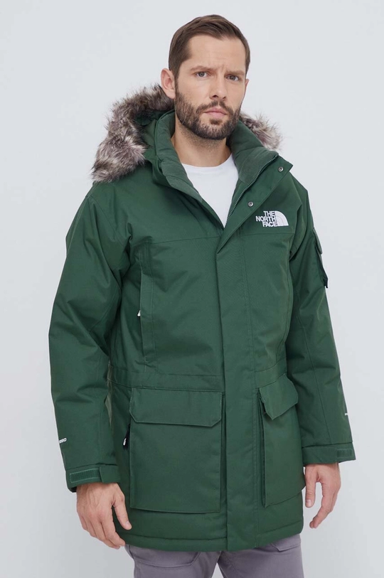 зелёный Пуховая куртка The North Face Мужской