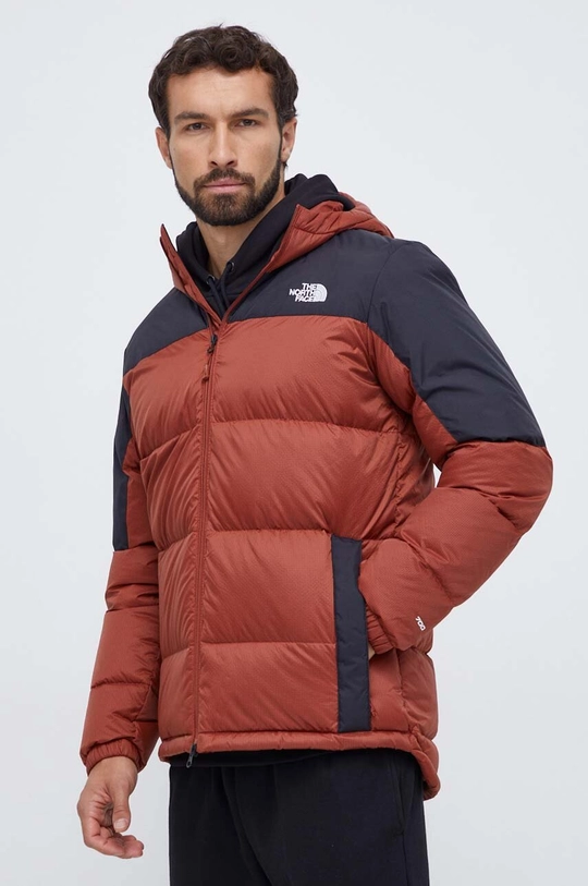 коричневий Пухова куртка The North Face Чоловічий