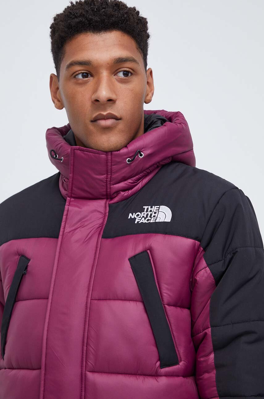 Куртка The North Face чоловіча колір бордовий зимова | ANSWEAR.ua