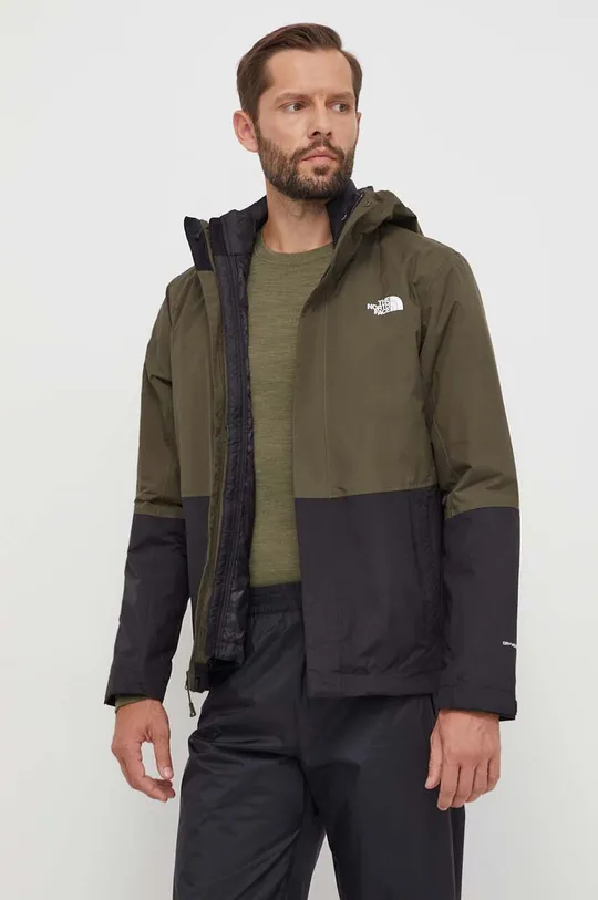 зелёный Куртка outdoor The North Face New Synthetic Triclimate Мужской