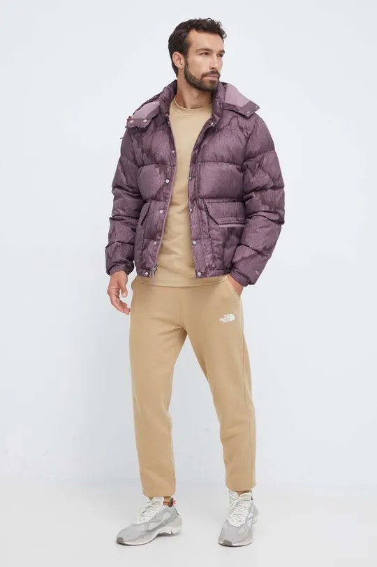 Пухова куртка The North Face фіолетовий