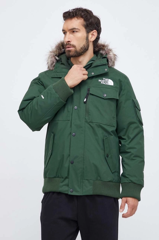 зелёный Пуховая куртка The North Face Мужской