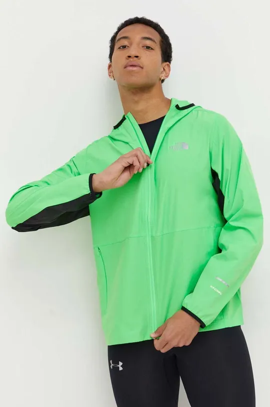verde The North Face giacca antivento