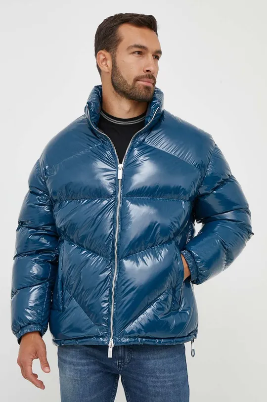plava Pernata jakna Armani Exchange Muški