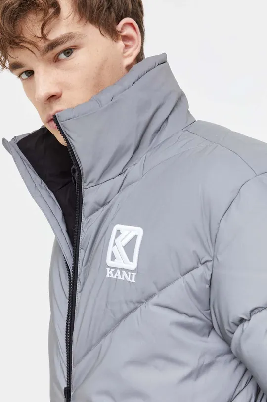 серебрянный Куртка Karl Kani