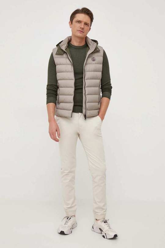 Colmar gilet in piuma grigio