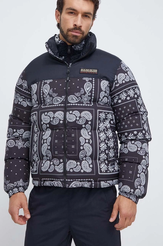 black Napapijri jacket Men’s