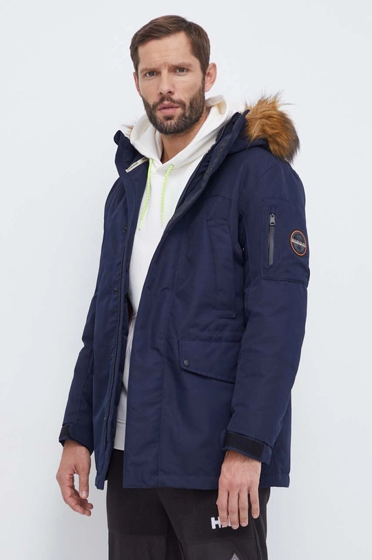 Napapijri giacca parka foderato blu navy NP0A4HEP1761