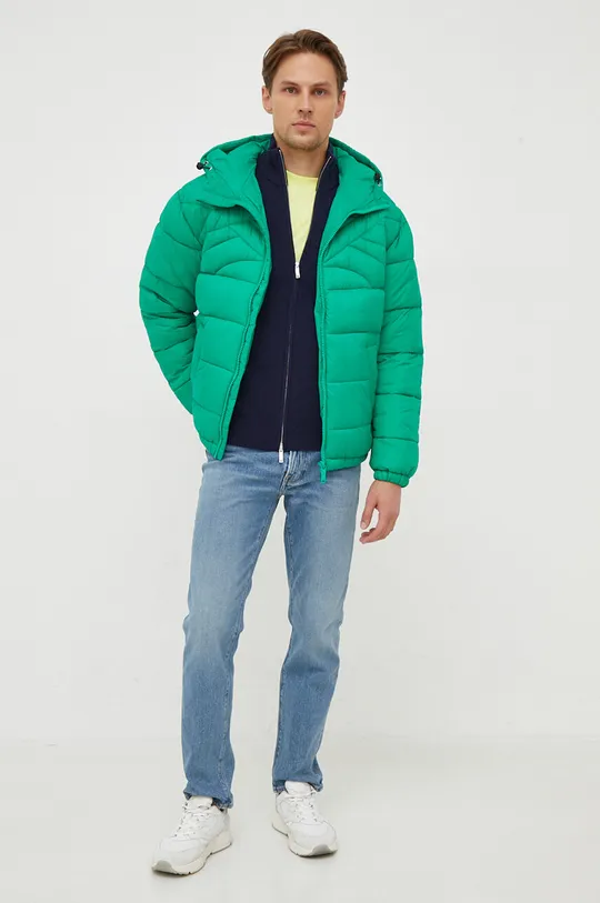 United Colors of Benetton rövid kabát zöld