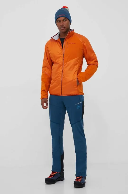 Αθλητικό μπουφάν LA Sportiva Ascent Primaloft πορτοκαλί