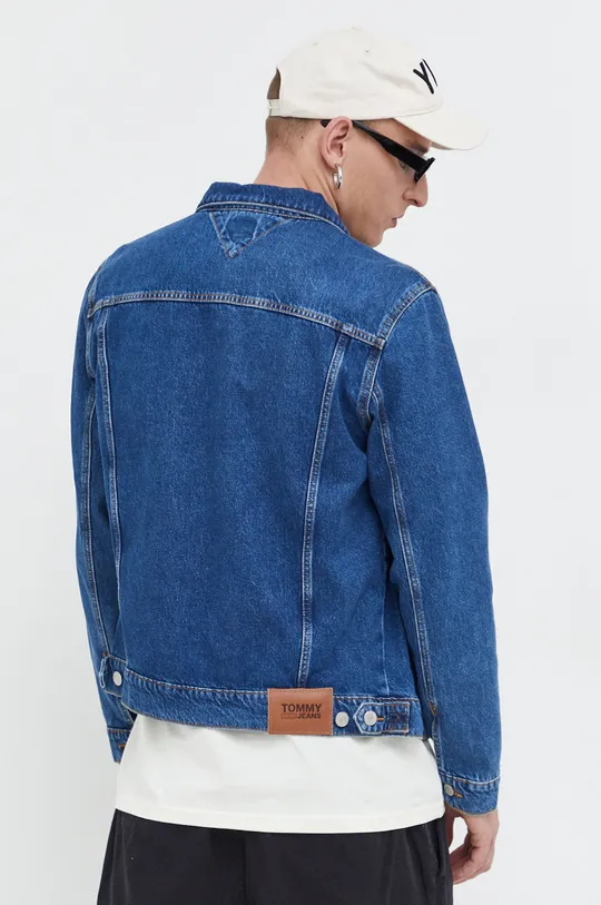 Tommy Jeans kurtka jeansowa 80 % Bawełna, 20 % Bawełna z recyklingu 