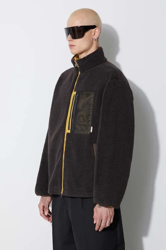 brown Taikan sweatshirt High Pile Fleece Jacket