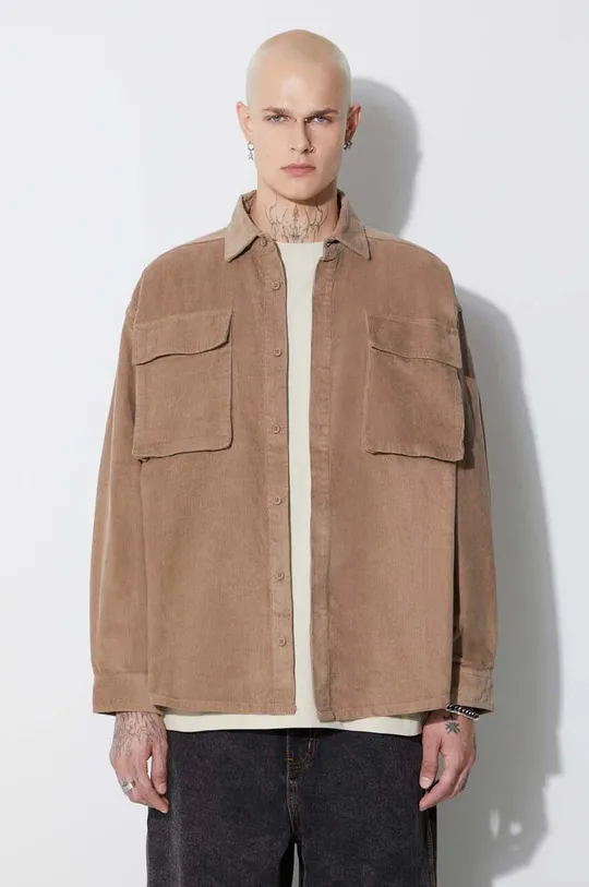 brown Taikan jacket Shirt Jacket Corduroy