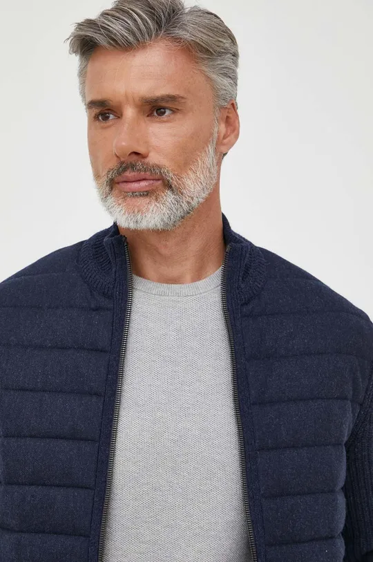 тёмно-синий Куртка из шерсти Polo Ralph Lauren