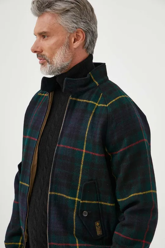 többszínű Polo Ralph Lauren gyapjú dzseki