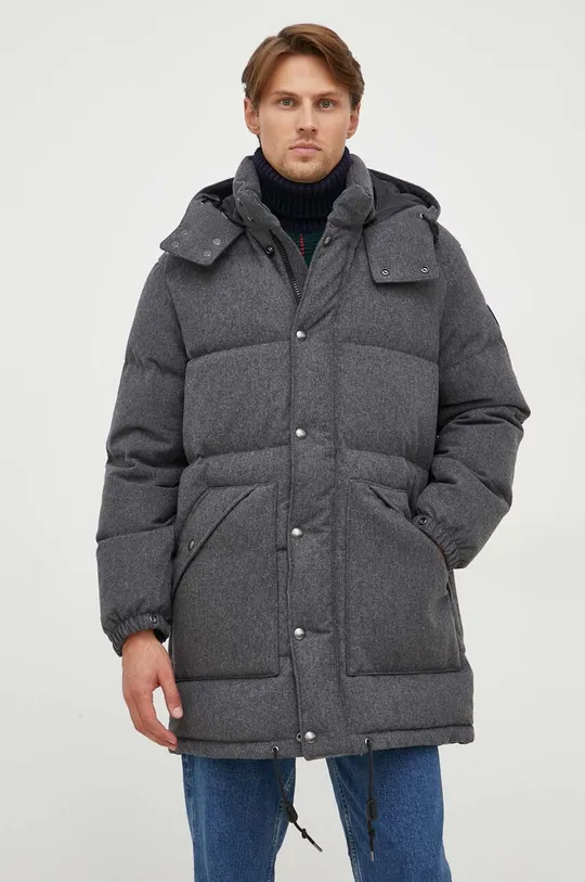szürke Polo Ralph Lauren gyapjú kabát Férfi