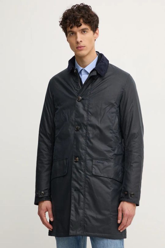 Barbour jacheta de bumbac cu captuseala bleumarin MWX1861