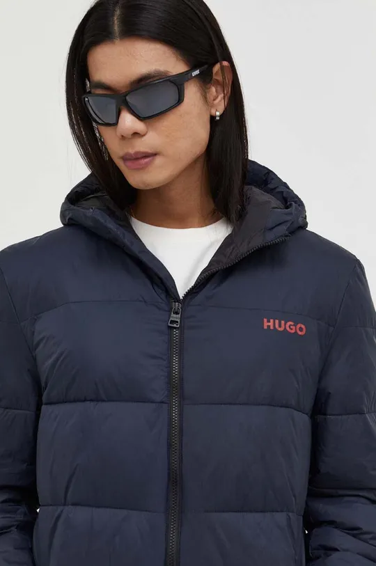 тёмно-синий Куртка HUGO