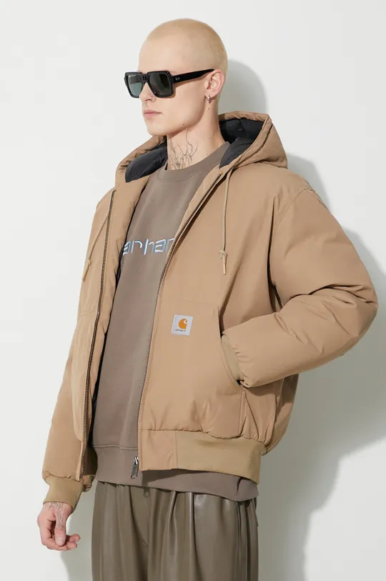 beżowy Carhartt WIP kurtka Active Cold Jacket