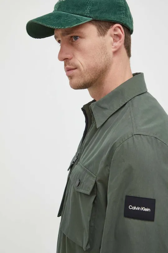 zielony Calvin Klein kurtka