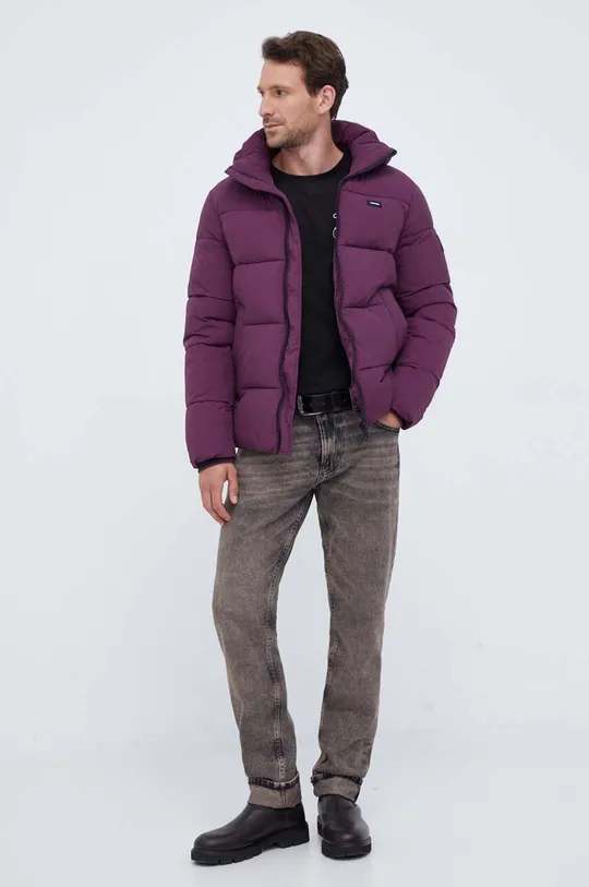фиолетовой Куртка Calvin Klein Мужской