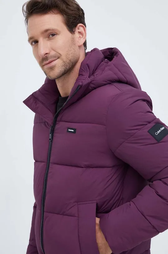 фиолетовой Куртка Calvin Klein