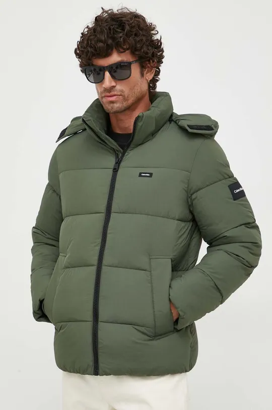 зелёный Куртка Calvin Klein Мужской