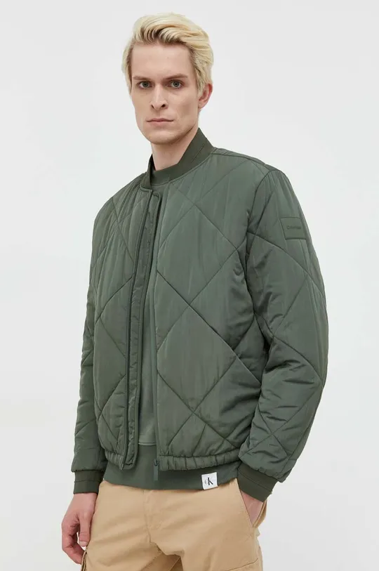 зелёный Куртка-бомбер Calvin Klein Мужской