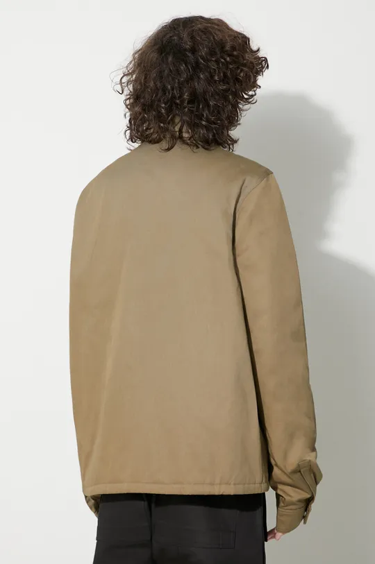 Хлопковая куртка Rick Owens Основной материал: 100% Хлопок Подкладка: 100% Полиамид Наполнитель: 90% Полиэстер, 10% Акрил Подкладка кармана: 100% Хлопок