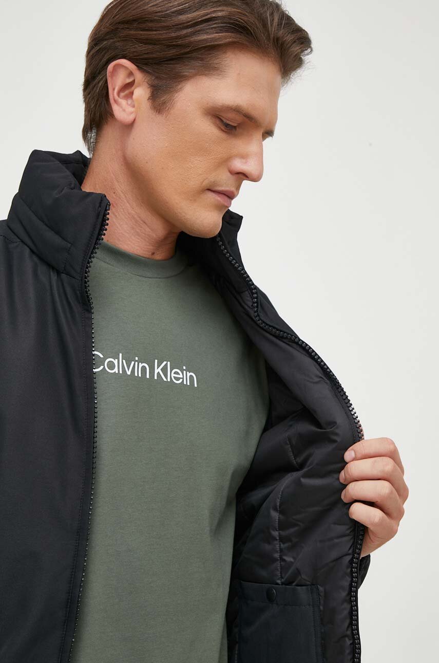 Куртка Calvin Klein Performance чоловіча колір чорний зимова | ANSWEAR.ua
