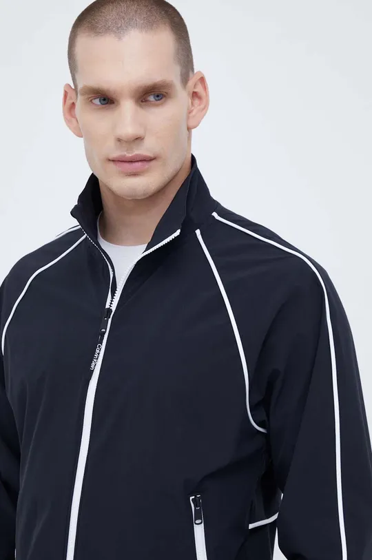 чёрный Спортивная куртка Calvin Klein Performance