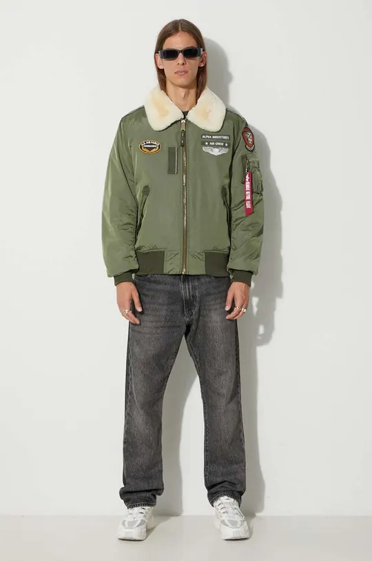 Alpha Industries giacca Injector III Air Force verde