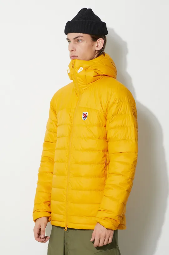 yellow Fjallraven down jacket Expedition Pack Down