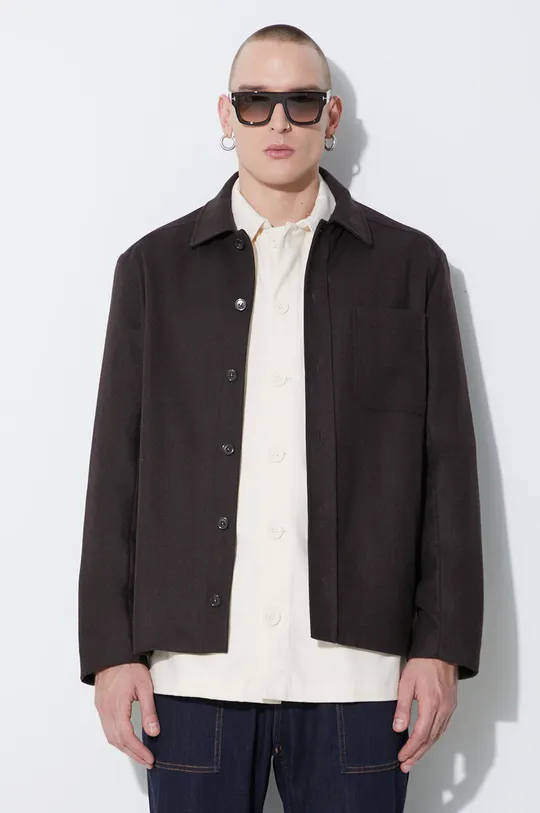 brown A.P.C. wool jacket Men’s