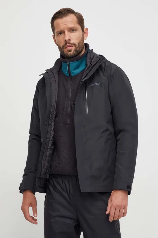 чёрный Куртка outdoor Marmot Ramble Component Мужской