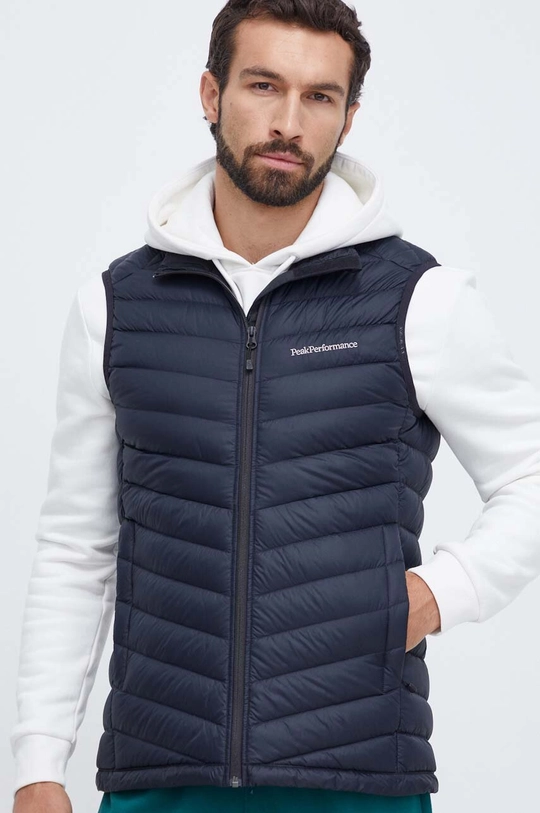 nero Peak Performance gilet in piuma Uomo