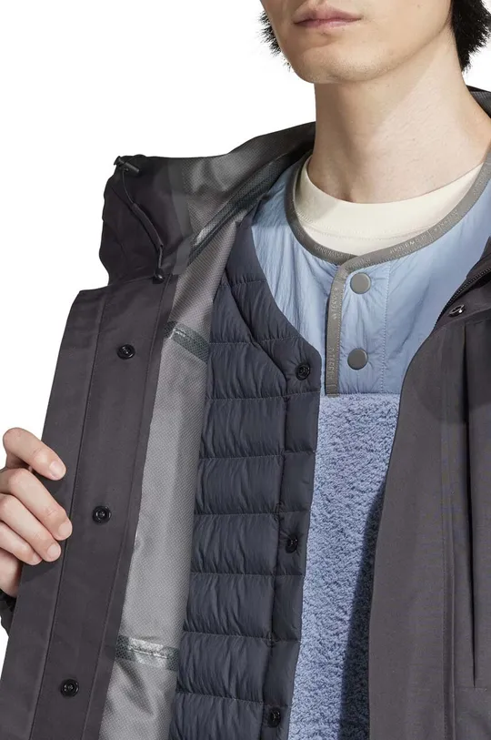 crna Pernata jakna adidas TERREX IJ5895 XPL AW JKT