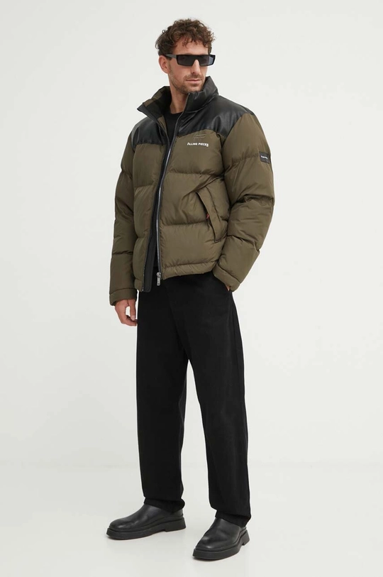 Μπουφάν Filling Pieces Puffer Jacket πράσινο