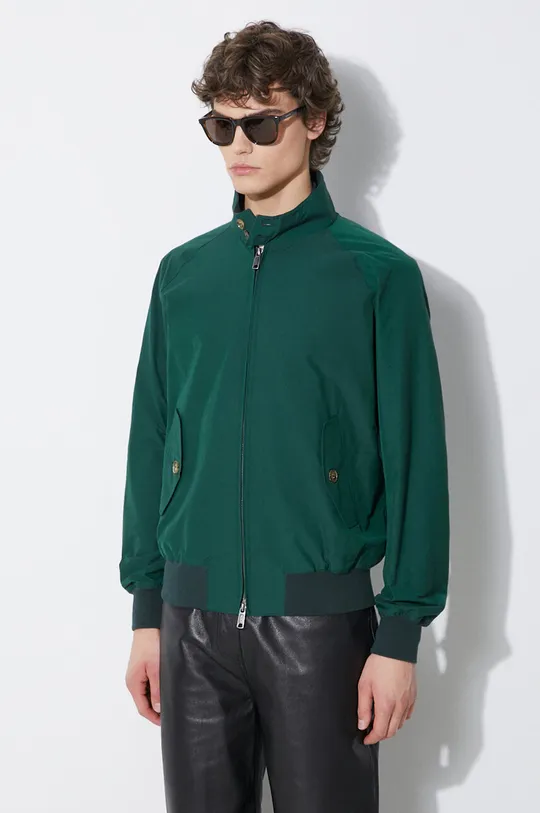зелений Куртка-бомбер Baracuta G9 Cloth