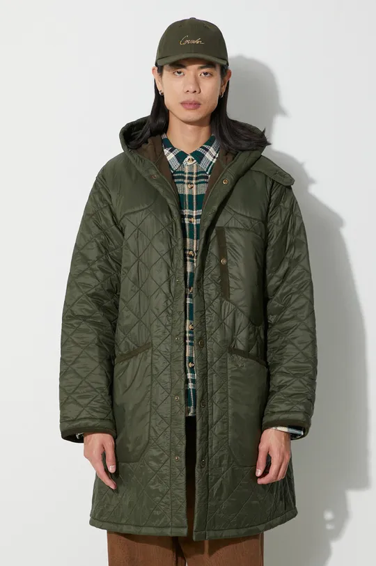 green Barbour jacket Overnight Polar Parka Men’s