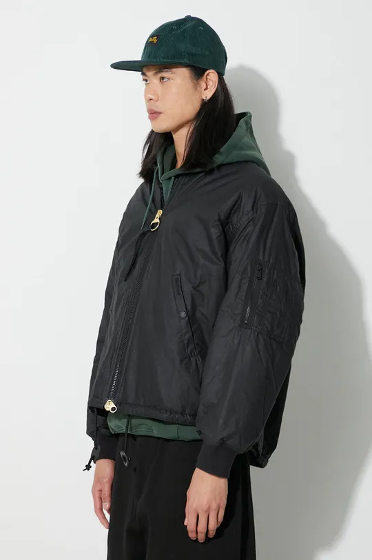 nero Barbour giacca Flyer Field Jacket