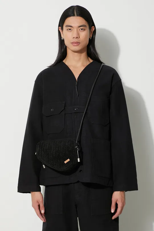 černá Bavlněná bunda Engineered Garments Shooting Jacket Pánský