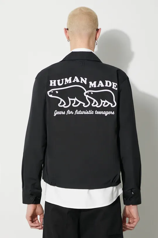 čierna Bunda Human Made Drizzler Jacket Pánsky