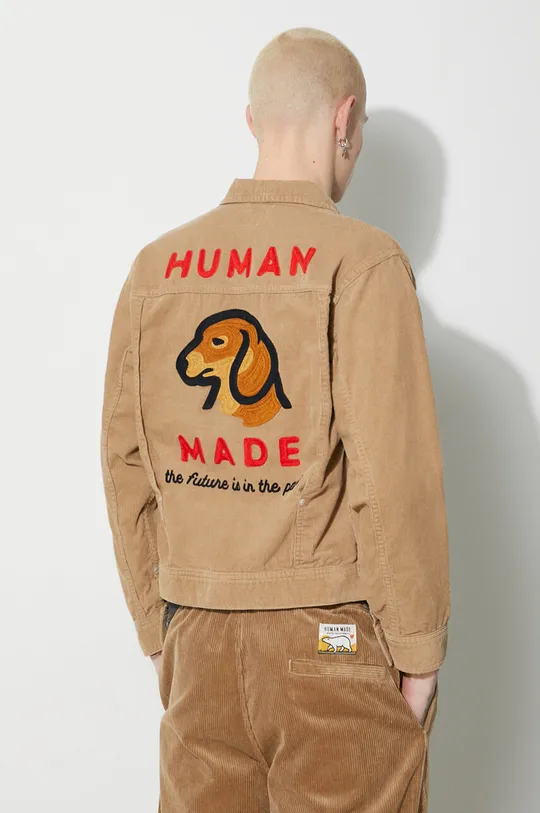 Human Made corduroy jacket Dachs Corduroy Work Fabric 1: 100% Cotton Fabric 2: 100% cupro