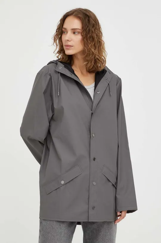 Rains giacca impermeabile 12010 Jackets 100% Poliestere con rivestimento in poliuretano